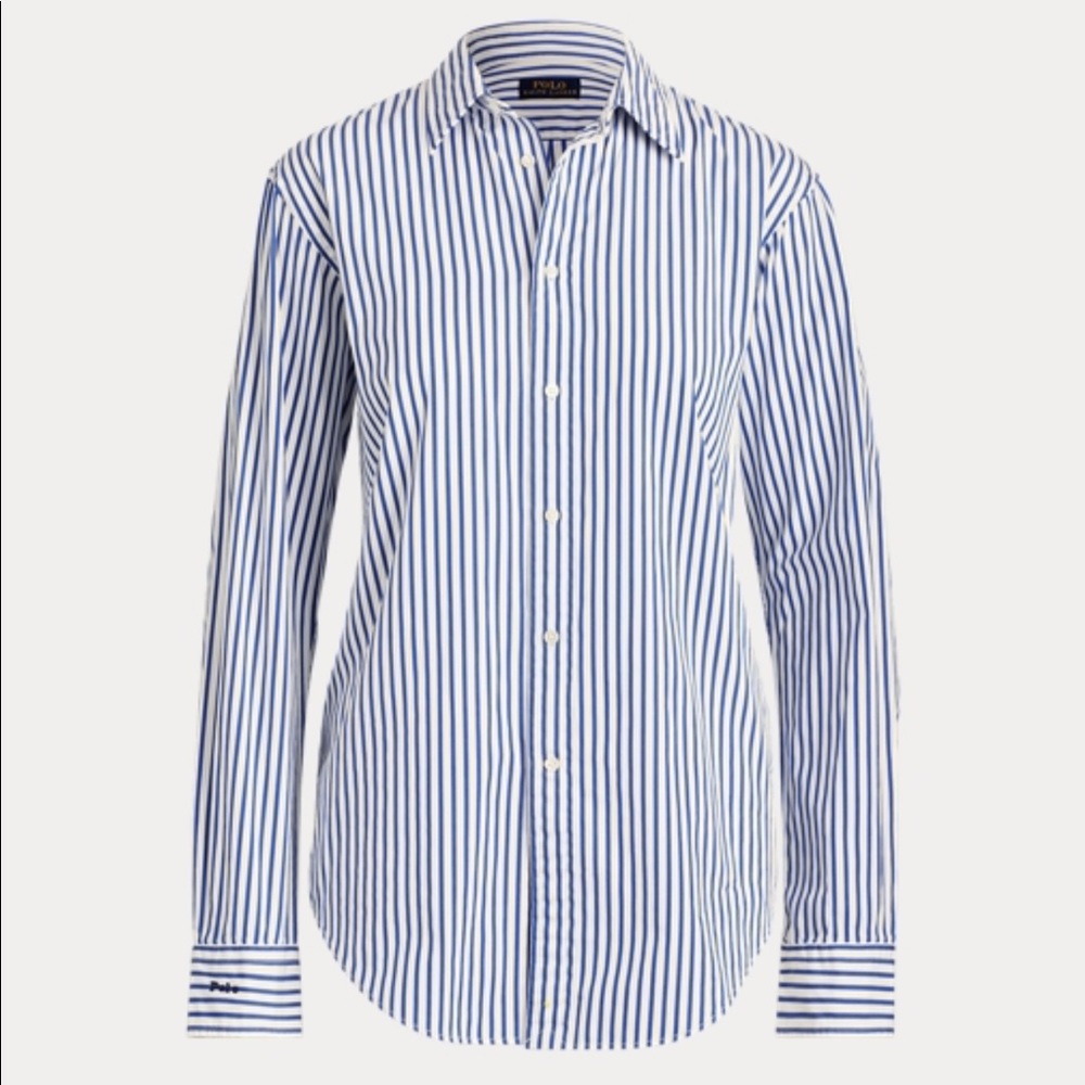 Lauren Ralph Lauren Non Iron Striped Button Down